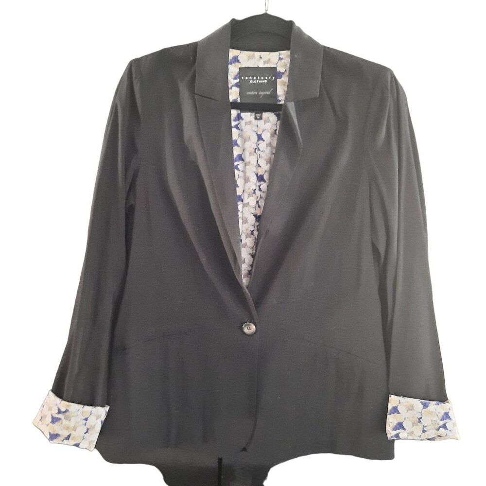 Sanctuary Black Single Button Blazer - image 4